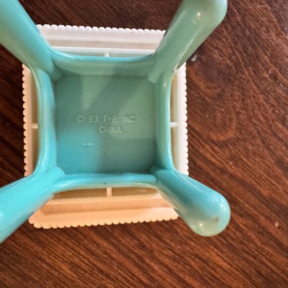 Vintage Fisher Price Loving Family Dollhouse End Table - Picture 5 of 6